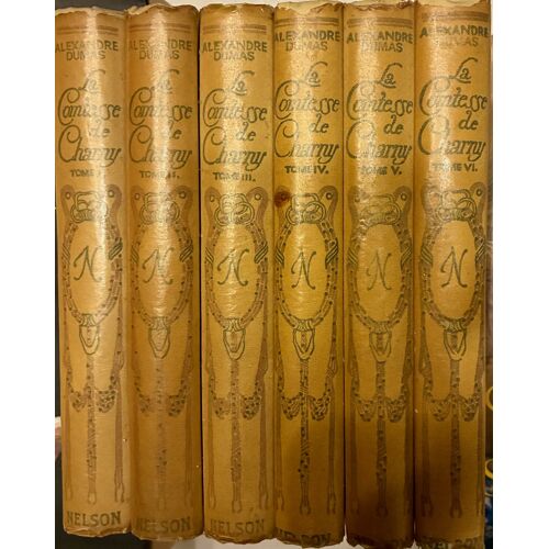 Comtesse De Charny, Les 6 Tomes Nelson