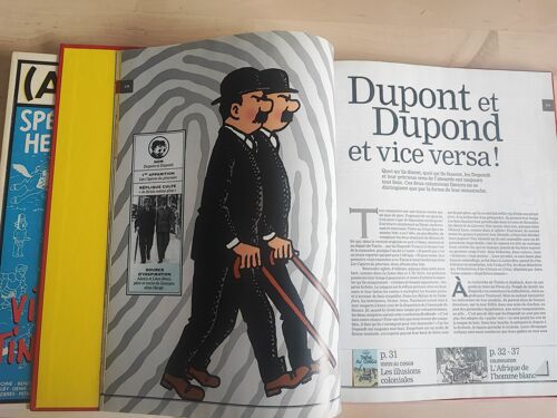 Lot Magazines Et Livre Sur Hergé Le Dessinateur De Tintin Et Milou