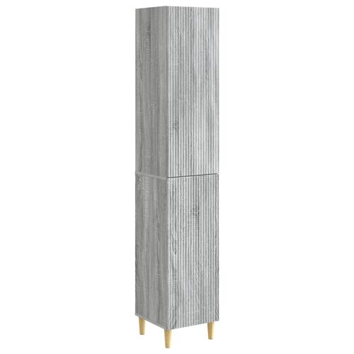 vidaXL Ensemble de Meubles 2 pcs 33 x 34,5 x 90 cm Bois d'ingénierie