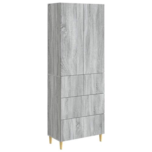vidaXL Ensemble de Meubles 2 pcs 66 x 34,5 x 90 cm Bois d'ingénierie
