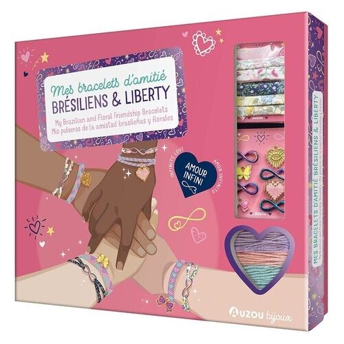 Ma Boîte À Bijoux - Mes Bracelets D'amitié Brésiliens Et Liberty