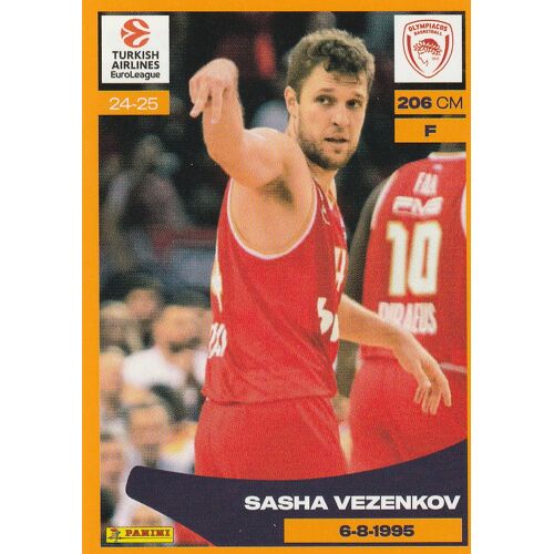 Image Vignette Panini Euroleague 2024 / 2025 - N° 259 - Sasha Vezenkov