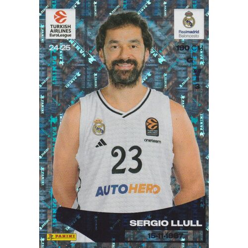 Image Vignette Panini Euroleague 2024 / 2025 - N° 315 - Sergio Llull