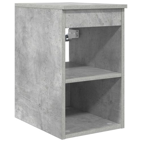 vidaXL Meuble de Salle de Bain In-between Gris béton 30 x 41 x 50 cm