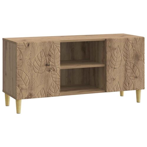 vidaXL Meuble TV 102 x 34,5 x 50 cm Chêne artisanal Bois d'ingénierie