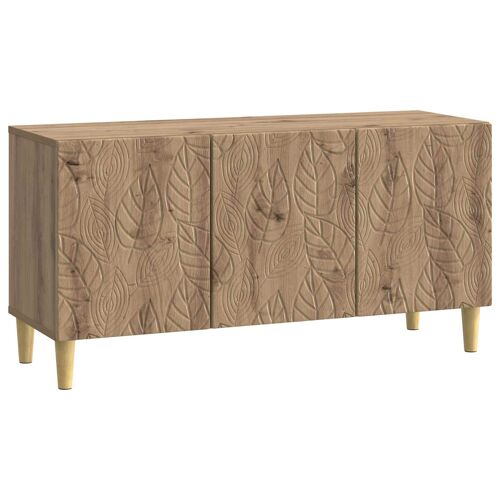 vidaXL Meuble TV 99 x 34,5 x 50 cm Chêne artisanal Bois d'ingénierie