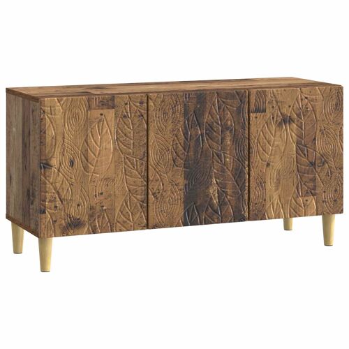 vidaXL Meuble TV 99 x 34,5 x 50 cm Bois ancien Bois d'ingénierie