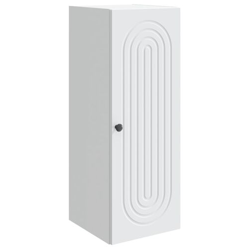 vidaXL Armoire Murale Blanc 33 x 34,5 x 90 cm Bois d'ingénierie