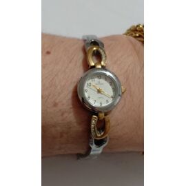 Montre Femme Bicolore Argent/Or ¿ Quartz