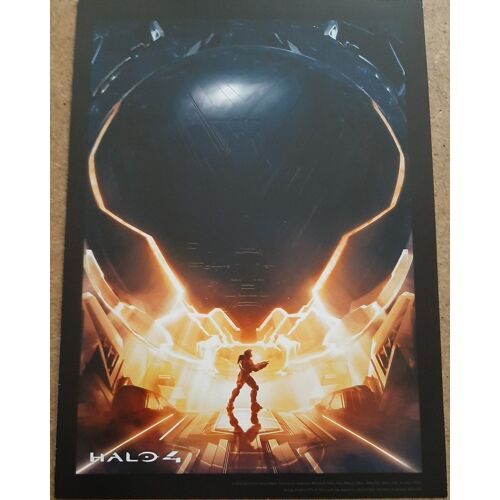 Ex Libris Du Jeu Vidéo " Halo 4 ", Microsoft.