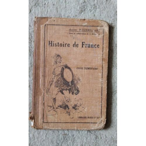 Histoire De France Cours Élémentaire Baudrillard