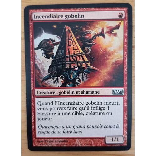 Goblin Arsonist // Incendiaire Gobelin (M12)