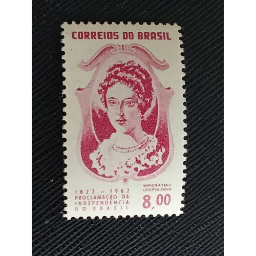 Timbre  Bresil Y T 719 140e Anniversaire De L'Indépendance, Impératrice Léopoldine 1962 (050510 )