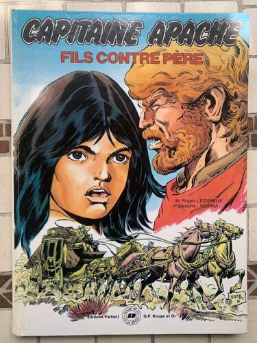 Capitaine Apache / Fils Contre Pere / Roger Lecureux / Norma / Editions Vaillant / Editioon Originale