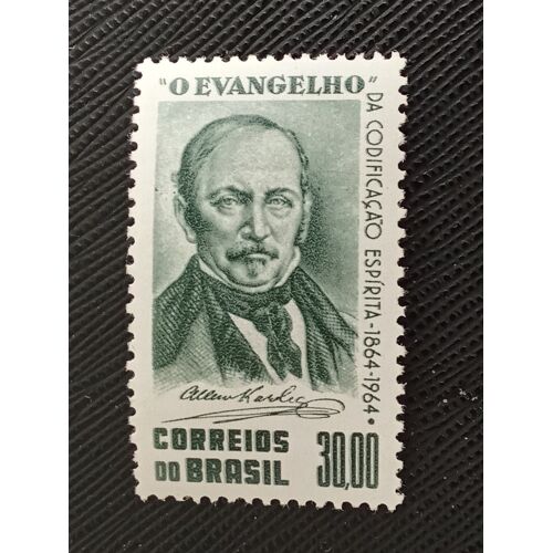 Timbre Bresil Y T 755 Centenaire De La Mort D'Allan Kardec 1964 (050510 )