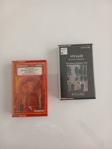 Lot De 2 Cassettes Audio Vivaldi - Musique Classique