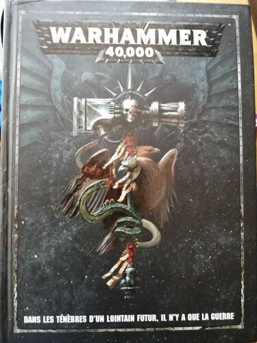 Warhammer 40k - Livre De Règles V8 (2017) - Très Bon État