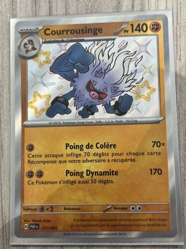 Carte Pokémon Courrousinge-171/091-Destinée De Paldea 