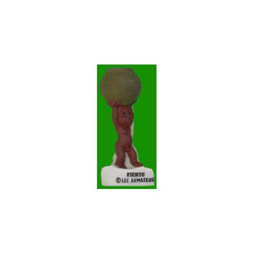 Fève Petit Garçon Portant Une Jarre - Série Kirikou Et Les Bêtes Sauvages (Alcara 2007)