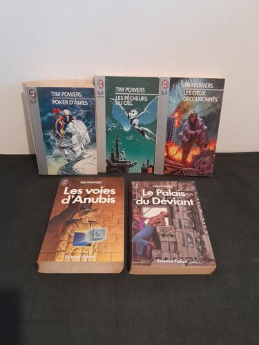 S-F/Fantasy: Romans De Tim Powers (Éditions J'Ai Lu, Poche).
