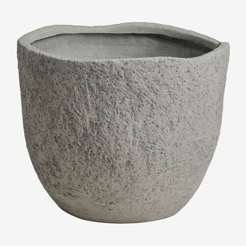 Poterie D'extérieur En Ciment Nuria Ø30 Cm - ¿25 Cm