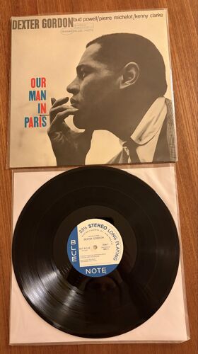 Dexter Gordon Our Man In Paris Lp Japan 1986 Blue Note 