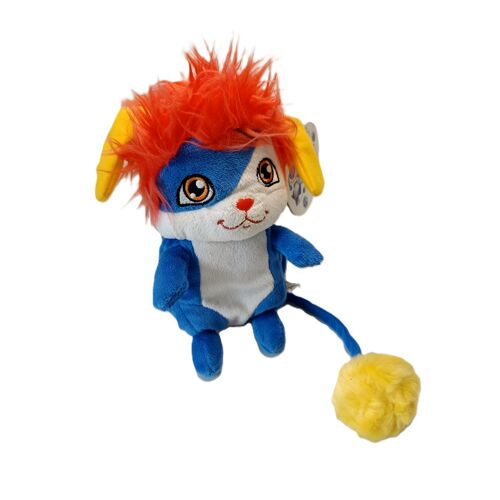 Peluche doudou izzy popples netflix bleu