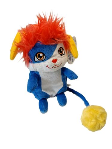 Peluche doudou izzy popples netflix bleu