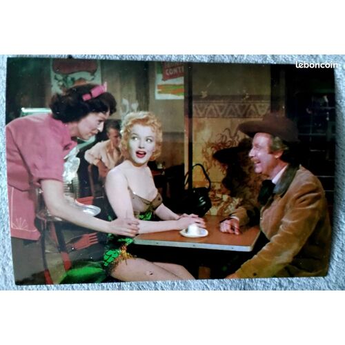 Carte Postale Marilyn - Film Bus Stop - 1956 -