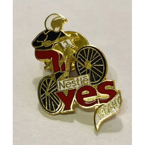Pins Alimentation Yes Nestle Trophy Cyclisme Velo