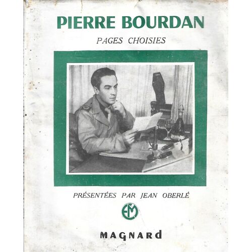 Pierre Bourdan Pages Choisies