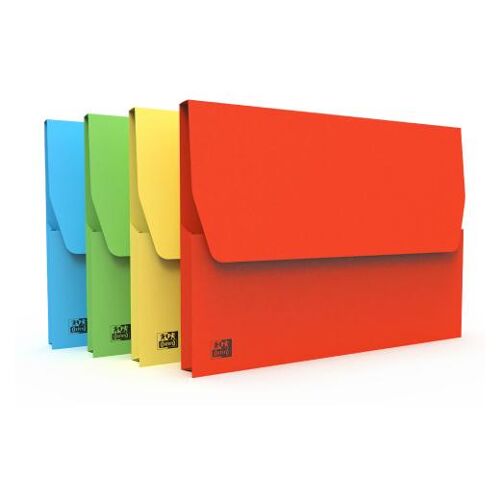 Oxford 100725975 Fichier Carton Couleurs Assorties A4+