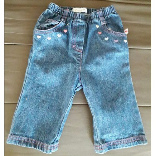 Jeans Fille 3/6 Mois Marque Grain De Blé