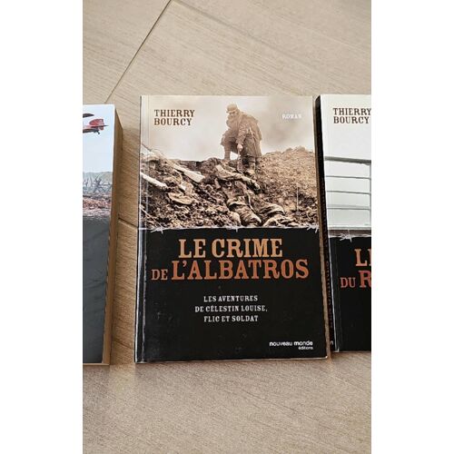 Thierry Bourcy : Intégrale Célestin Louise : Les Ombres De Rochambeau, Le Crimes De L'Albatros, La Côte 512, L'Arme Secrète De Louis Renault, Les Traîtres, Le Château D'Ambreville, Le Gendarme Scalpé