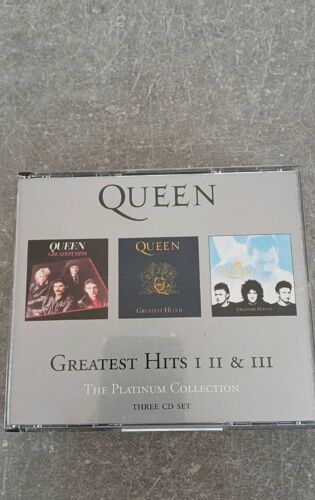 Coffret 3cd Queen, The Platonique Collection, Greatert Histoire 1,2,3