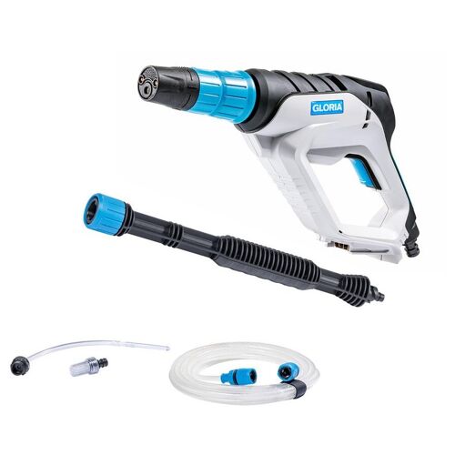 GLORIA MultiJet 18V Nettoyeur haute pression Compact Batterie Noir, Bleu et Blanc
