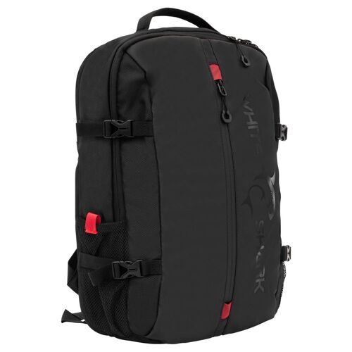 White Shark TROOPER Sac à dos normal Noir, Rouge Polyester