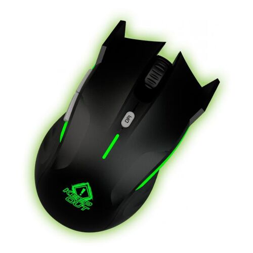 KeepOut XPOSEIDONB souris Droitier 4000 DPI