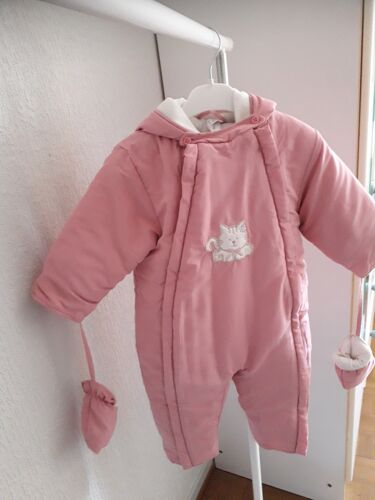 Combinaison Doudoune Rose 2 Ans