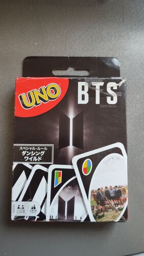 Rare Jeu Uno Bts Kpop Édition Korea K-Pop Cartes Neuves