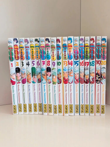 Inuyasha - Lot Manga Tome 1 À 20 ,- Rumiko Takahashi