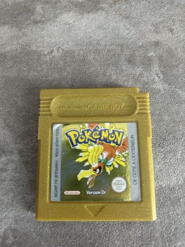 Pokémon version Or pour GameBoy