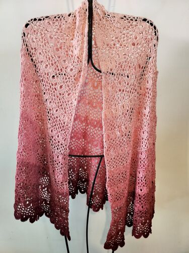 Vends Châle Femme Fait Main Au Crochet