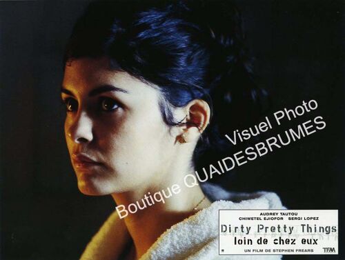 Dirty Pretty Things (Loin De Chez Eux) : Jeu De 8 Photos D'Exploitation Cinématographique - Format 21x28 Cm - De Stephen Frears Avec Chiwetel Ejiofor, Audrey Tautou, Sophie Okonedo, Sergi López - 2002