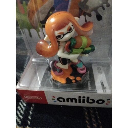Amiibo Splatoon Inkling Girl (Ninja Squid / Ink Saver Shoes)