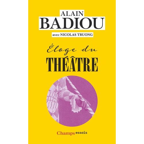 Éloge Du Théâtre