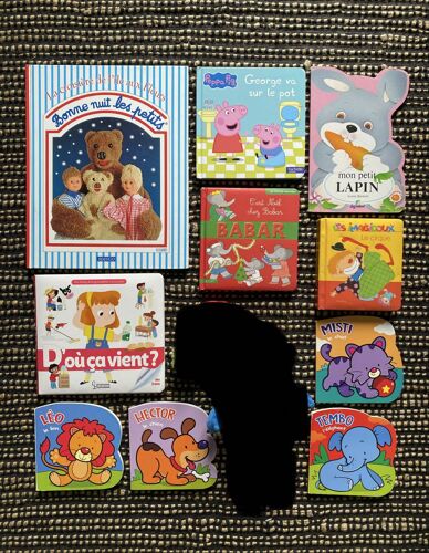 Lot Bébé Petit Enfant 10 Livres