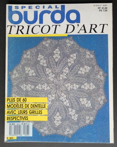 Spécial Burda Tricot D'Art N° 903