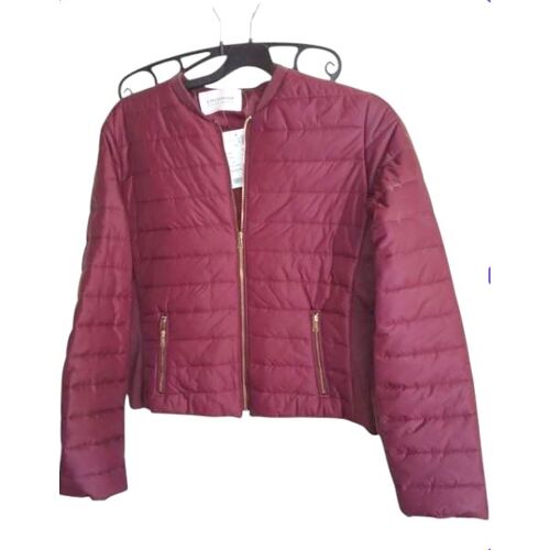 Doudoune Légère Anorak Femme - Blouson Bordeaux Taille 44
