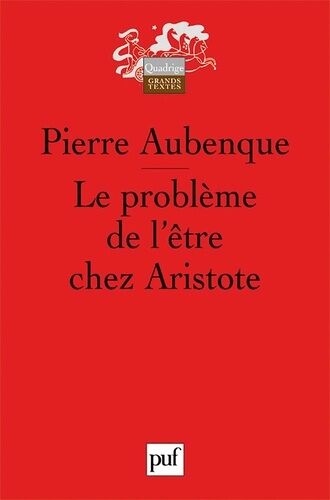 Le Problème De L'être Chez Aristote